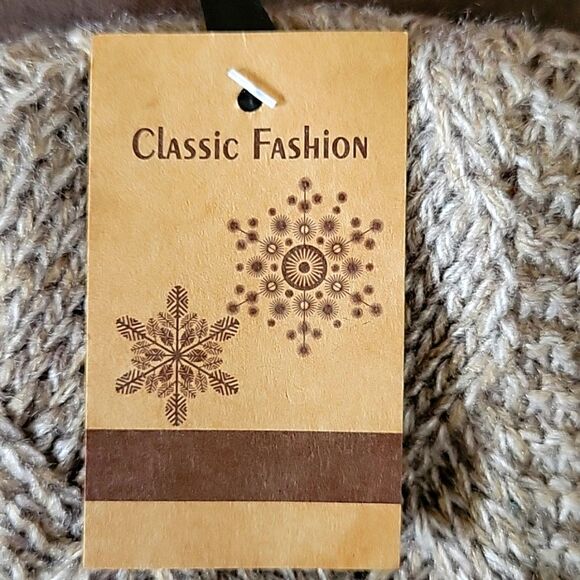 NWT Knit headband ear warmer with velour lining - Picture 4 of 4